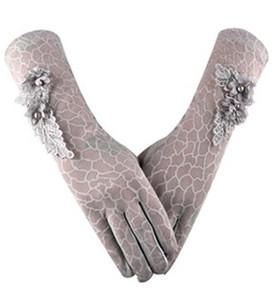 China Beauty Elegant Lace Driving Gloves Summer Fall Sunblock Gift For Girls for sale