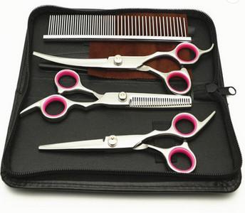 China Metal Dog Grooming Brush Kit Fast Hair Remover Scissor Easy To Handle for sale