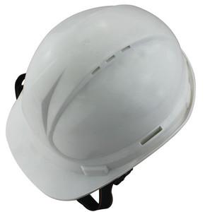 中国 労働者によってカスタマイズされるロゴのための安全ベルトが付いている軽量Ppeの安全ヘルメット 販売のため