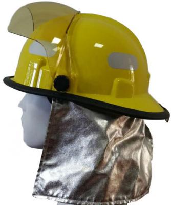中国 EN443 PPEの安全ヘルメット、消防士のためのセリウムの証明書の消火活動のヘルメット 販売のため