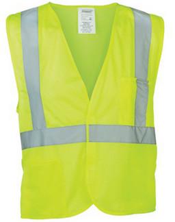 China Custom Construction Worker Reflective Jacket 2 Inch Strip High Visibility for sale