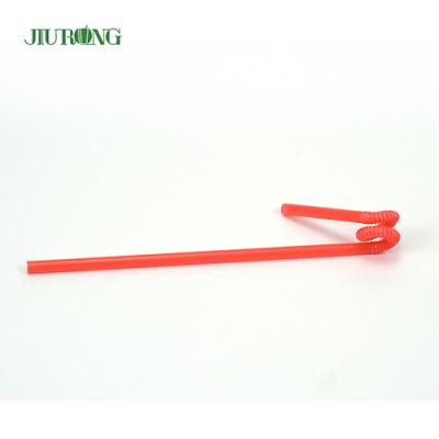 China Restaurant Disposable Plastic Drinking Straws Creative Arts FDA Approved for sale