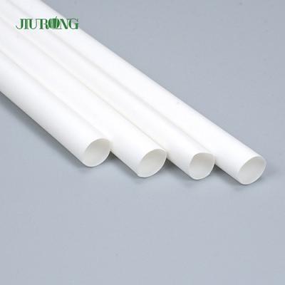 China PLA Straight Tube Biodegradable Smoothie Straws 150mm For Milk Tea Shop for sale
