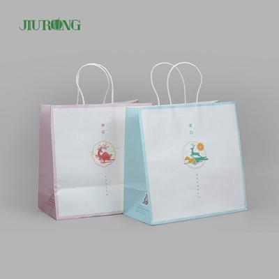 China Custom SOS Takeaway Biodegradable Brown Paper Bags Eco Friendly ODM for sale