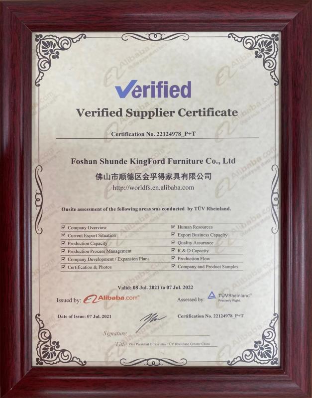 Verified - Foshan Shunde KingFord Furniture Co., Ltd