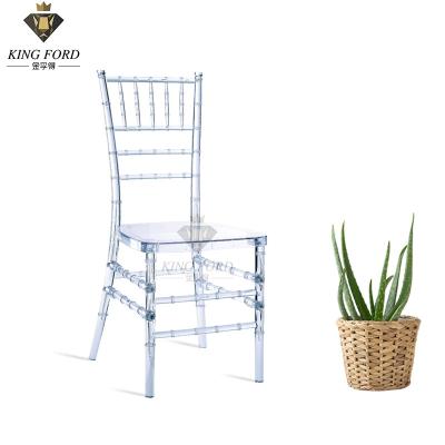 China SGS Polycarbonate Resin Wedding Plastic Chairs For Marriage Hall for sale