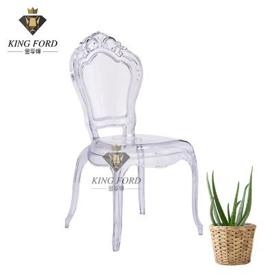 China Hotel Banquet Hall Decorating Wedding Plastic Chairs 40*42*92cm for sale