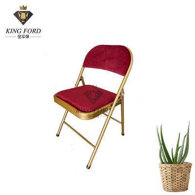 China 0.5CM Cushion Outdoor Folding Chairs Plastic Outdoor Dining Chairs 3.8KG for sale