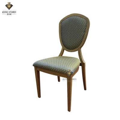 China Customized Metal Banquet Wedding Dining Chair 6~8cm Seat Thickness for sale