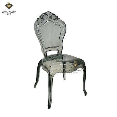 China Modern Wedding Acrylic Chairs Soft Seat 40*42*92cm For Hotel Banquet Hall for sale