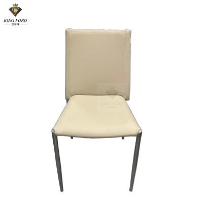 China OEM Luxury Restaurant Dining Chairs With Metal Legs Adjustable for sale
