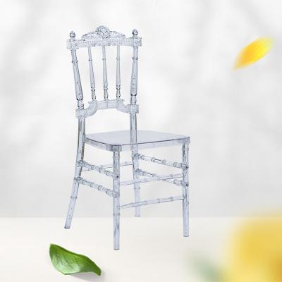 Chine Recyclable PC Resin Acrylic Outdoor Chiavari Chair Easy To Carry à vendre