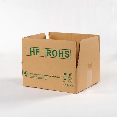 Cina Le scatole di immagazzinamento nel cartone del cartone ondulato hanno personalizzato il logo 10kg portante in vendita