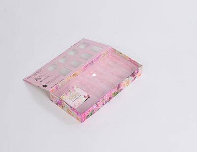 China Impressão da cor CMYK Litho de Pantone das caixas de exposição da bancada do cartão do marfim à venda