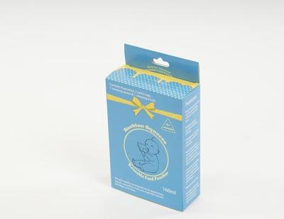 China Blue Cardboard Counter Display Boxes Small Size Customized Design And Logo for sale