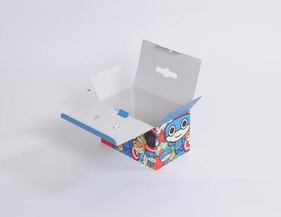 中国 FSCのEフルート段ボール紙箱の折るタイプ カスタマイズされた形およびロゴ 販売のため