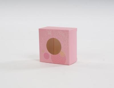 China Empaquetado cosmético de marfil rosado del regalo de los soportes de exhibición del contador de la cartulina en venta