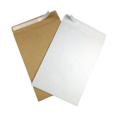 China Offset CMYK Self Adhesive 400gsm Kraft Paper Envelopes for sale
