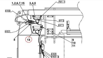 China Rectangle Spreader Controller Kalmar Reach Stacker Parts for sale