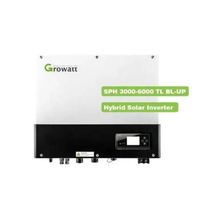 China 5Kw Growatt Hybrid Inverter SPH5000TL BL-UP Growatt Solar Inverter for sale