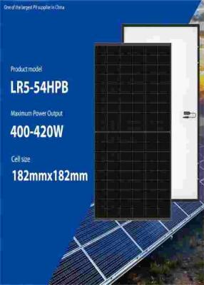 China LONGI SOLAR LR5 54HIB 400W 405W 410W 415W 420W Kit de paneles solares en venta