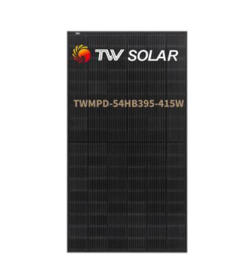 China Modulo solar fotovoltaico TW 395W 400W 405W 410W 415W Tipo TWMPD-54HB P en venta