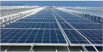 China Sistema de montaje de módulos solares de aluminio de lastre en el techo Serie KF-HK-BA01 en venta