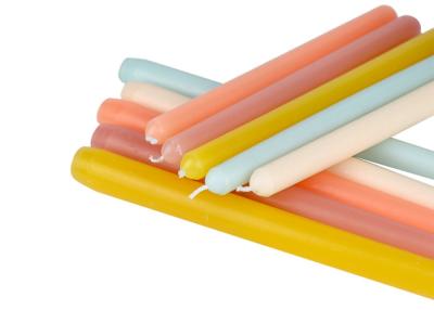China Stick 10 Taper Candle Wedding Decoration Colors For Home for sale