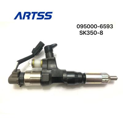 China J08E 095000-6593 Common Rail Fuel Injector Nozzle For SK350-8 Repair Set for sale
