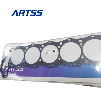 China Diesel Engine Parts 11115-E0150 11115-2900A J05E S05C Cylinder Head Gasket For HINO Excavator Rebuild Kits for sale