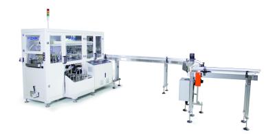 China Soft Facial Bagger Tissue Paper Packing Machine Fully Automatic 25 Bags / Min for sale