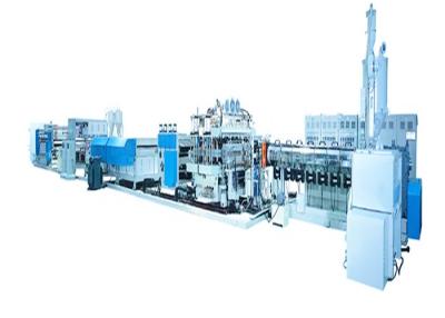 China Compact Structure PP Plastic Sheet Extrusion Line High Plasticizing Capacity for sale