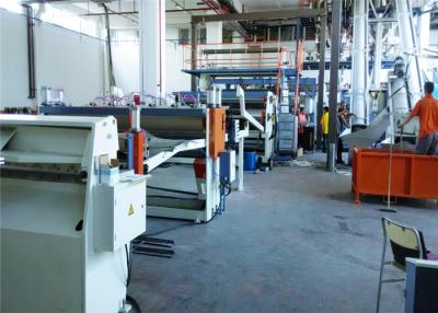China 700kw HDPE Plastic Sheet Extrusion Line with Automatic Feeding System 3000kg/hr for sale