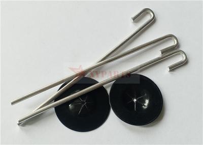China 100pcs Pack Aluminum Solar Panel Bird Deterrent Clips WIth Self-Locking Washers for sale