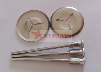 China 3mm Capacitor Discharge Bi-Metallic Insulation Pin With Shaft for sale