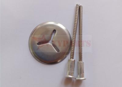 中国 3mmx65mmのCD溶接Aluminunmの基盤が付いているバイメタルの絶縁材ピン 販売のため