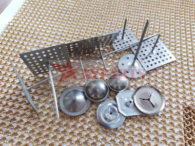 China HVAC Accessories Shipbuildings Galvanized Steel Insulation Pins With Washers for sale