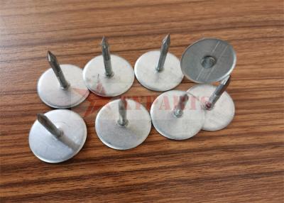 China Push Type 25MM Round Base Stainless Steel CD Weld Pins For Rockwool Pipe Fixed for sale
