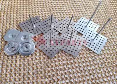 China Stainless Steel Insulation Fixing Glass Wool Insulation Pins For External Wall for sale