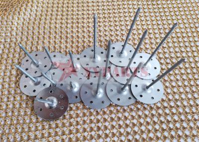 China Disc Base Perforated Base Insulation Fasteners For Roofing Application And Deck for sale
