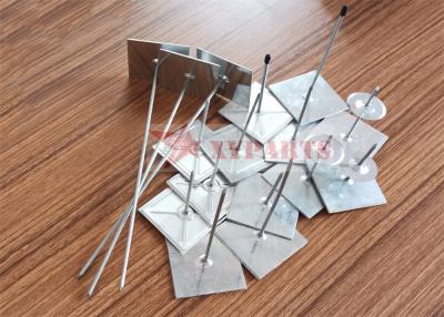 China Galvanized Steel Rock Wool Fixed Insulation Nail Self Stick Pins With Double Self Adhesive Tape for sale
