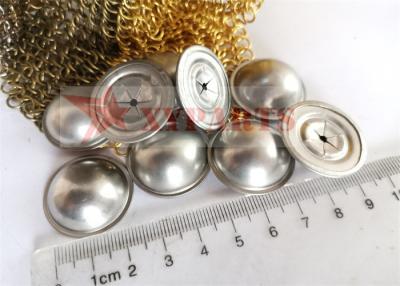 China Speed Self Locking Metal Dome Cap Washer For Fixing Insulation Pins for sale