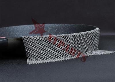 China Ss316 Welded Chain Mail Scrubber Kitchen Tools Cleaner for sale