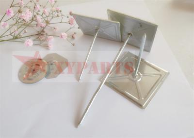 China Mild Steel Fasteners Insulation Support Self Stick Pins For Glass Wall Fixed for sale