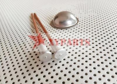 China M3 Aluminum Base Capacitor Discharge Weld Bimetallic Pin With Copper Plated Nail for sale