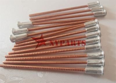 China Ship Building M3x90mm Length Copper Steel Bimetal Pins With Aluminum Weld Base for sale