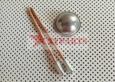 China Copper Plated Capacitor Discharge Insulation Weld Bimetallic Pins For Fixing Ship Board for sale