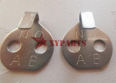 China Stainless Steel 1 '' Lacing Hooks With Double Hole To Fix Insulation Blankets for sale