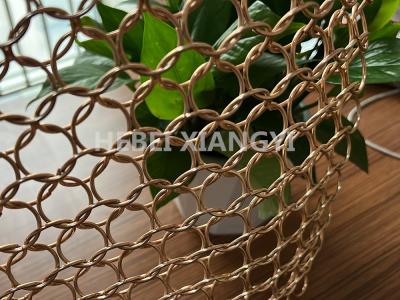 China Stainless Steel Chain Mail Wire Mesh 20 Mm Outer Diameter for sale