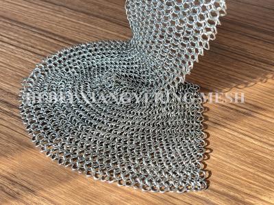 China Stainless Steel Architectural Wire Ringmesh Chainmail For Decoration Curtain Drapery for sale
